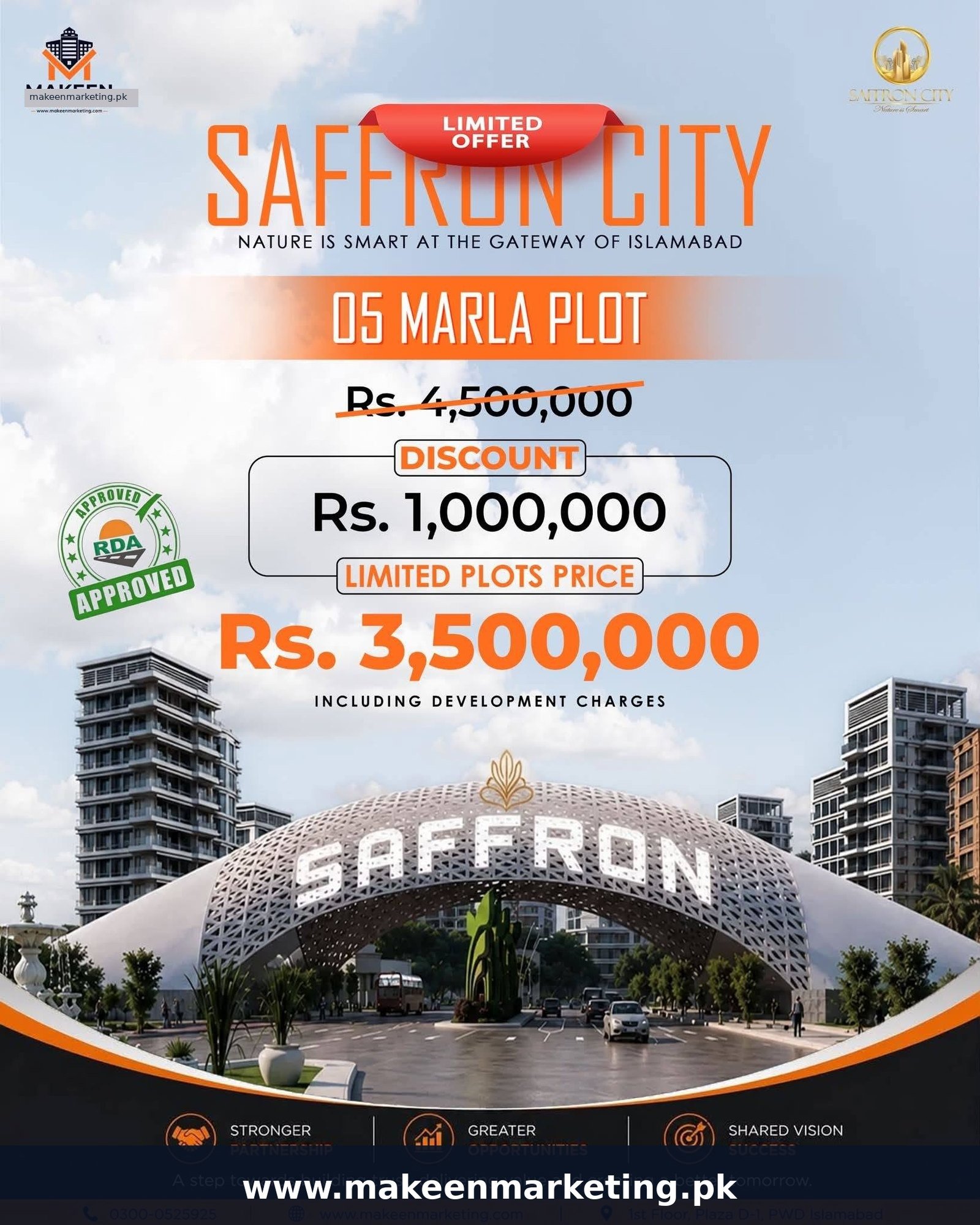 Saffron City - Makeen Marketing current project focus