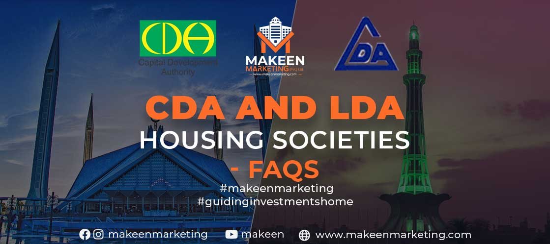 CDA and LDA housing societies LDA frequently asked questions
