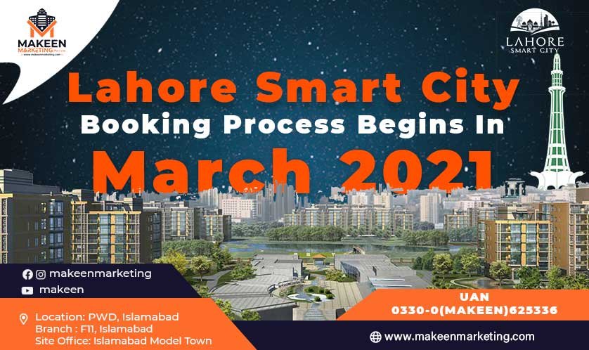 Lahore Smart City Booking Process  Begins in March 2021