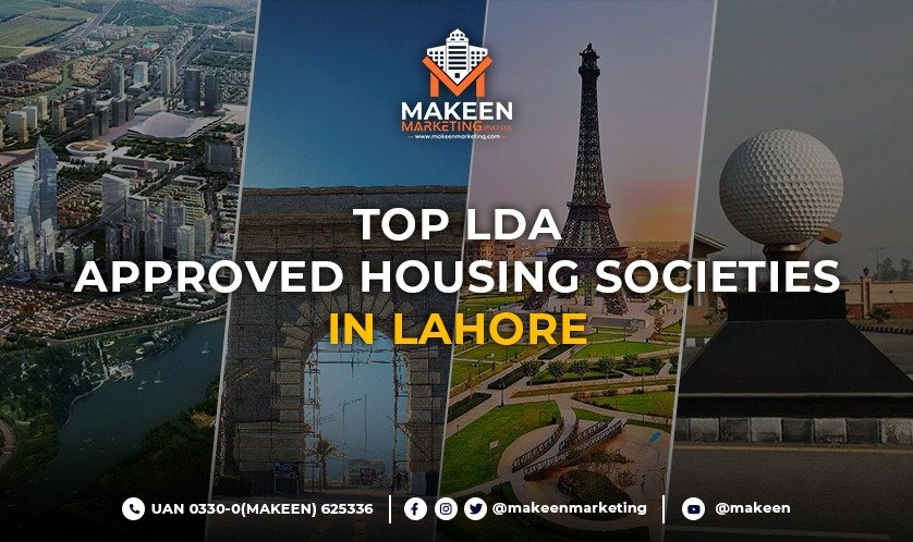 Top LDA Approved Housing Societies in Lahore [2021]